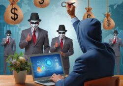 Image depicting fraudsters and scammers