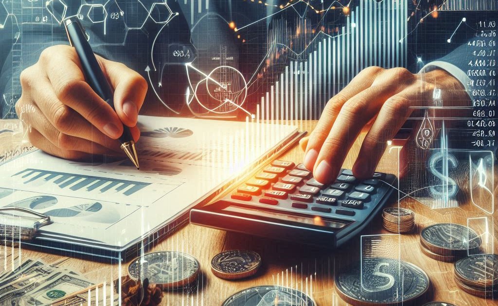 Analyzing stocks with a calculator