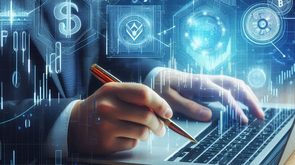An image about stock and crypto trading
