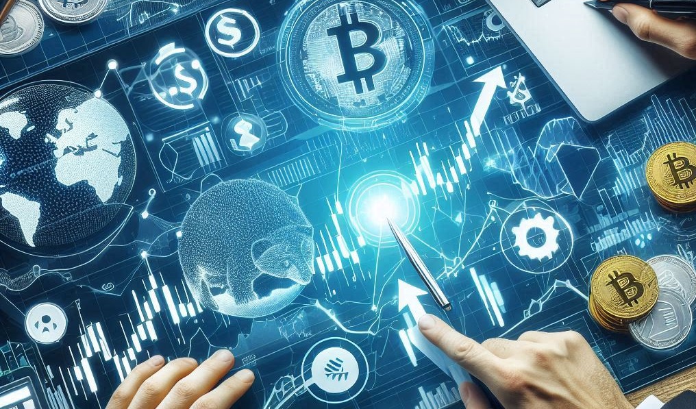 An image about stock and crypto trading