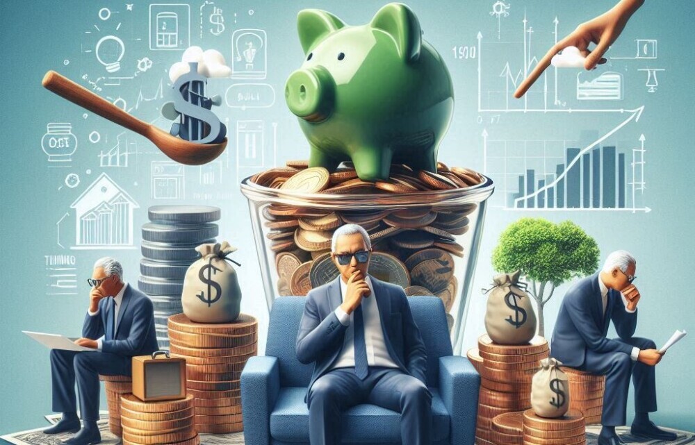 Investors thinking about small sums compounding over time
